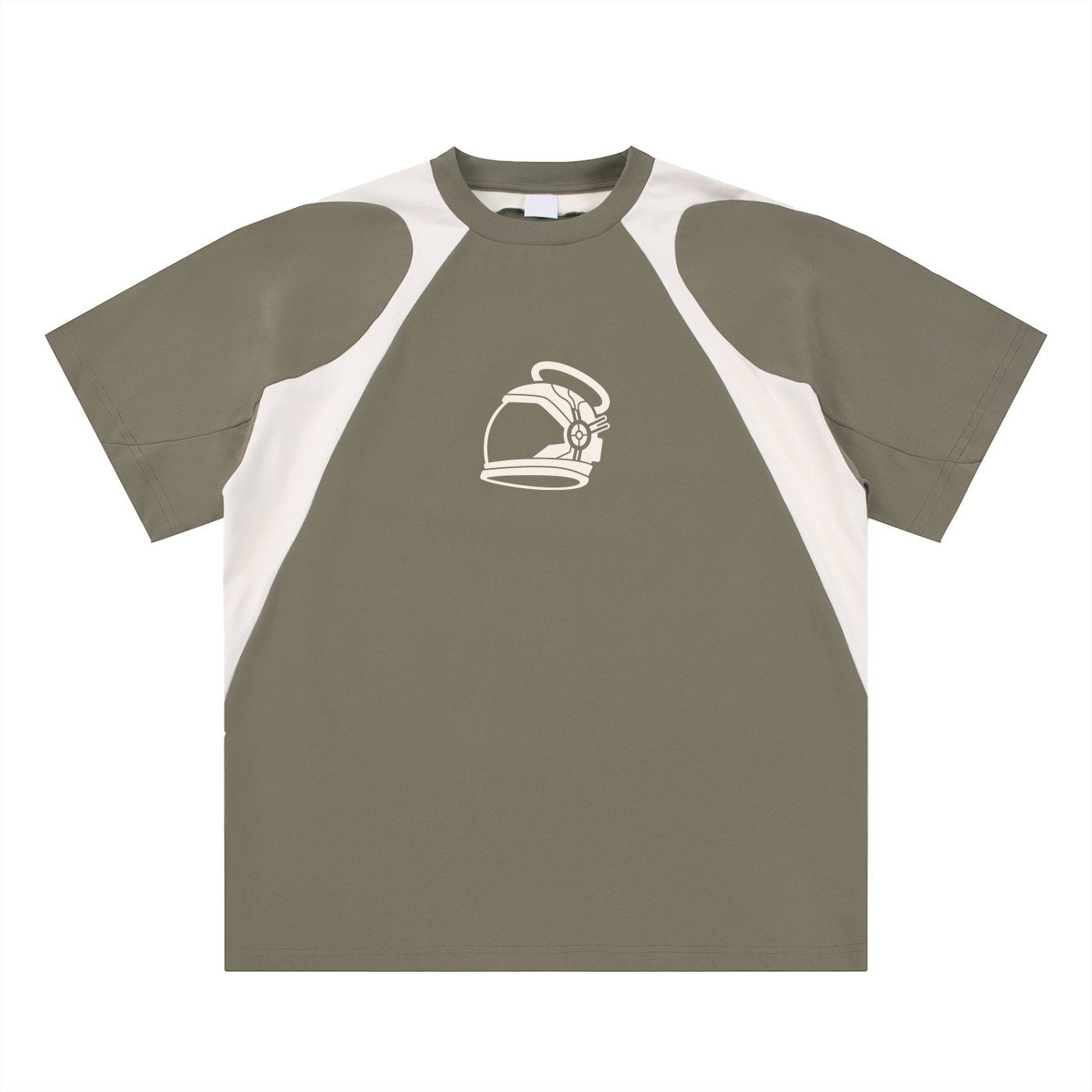 Contrast Panel Shirt
