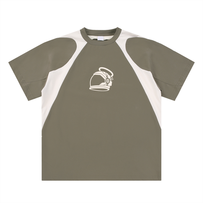 Contrast Panel Shirt