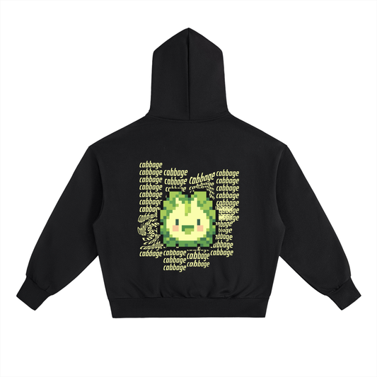Cabbage Pixel Hoodie